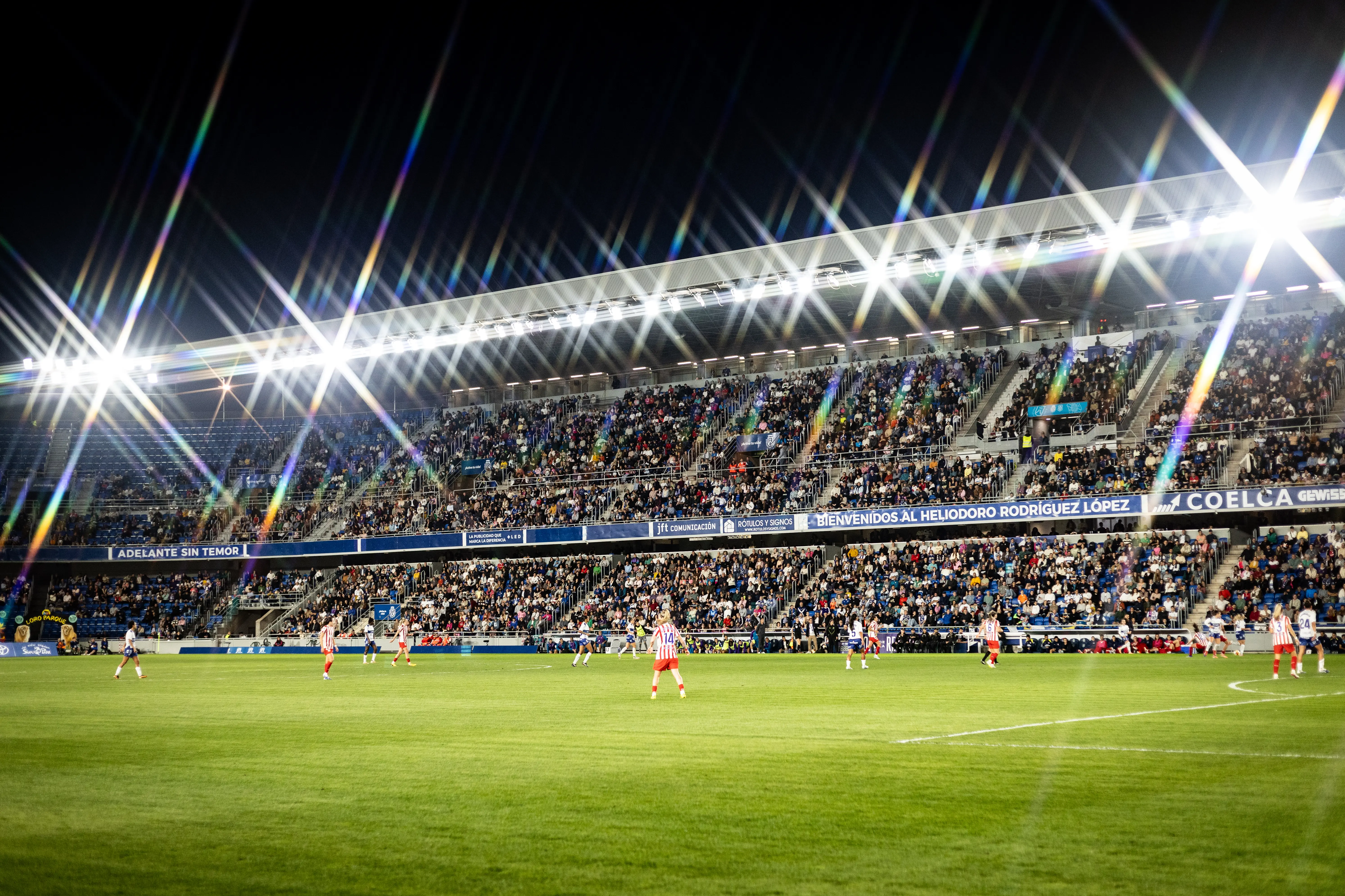 Vista exterior del Estadio Heliodoro Rodríguez López